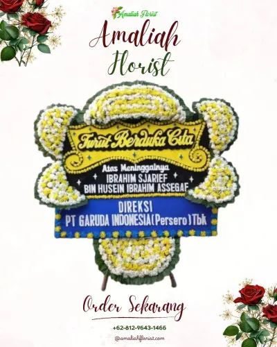 Papan Bunga Duka di Salamerta
